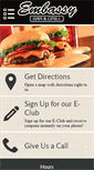 Mobile Screenshot of embassybarandgrill.com