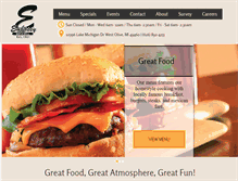 Tablet Screenshot of embassybarandgrill.com